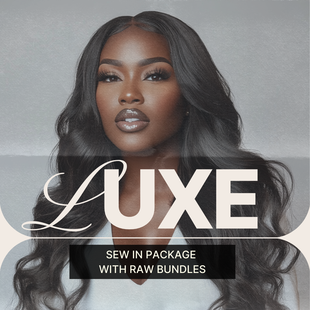 The Glow Effect Luxe Package With Raw Bundles